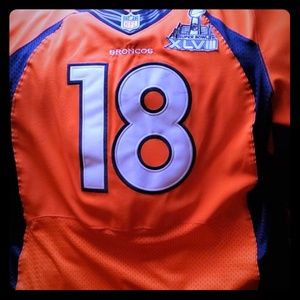 payton manning super bowl jersey